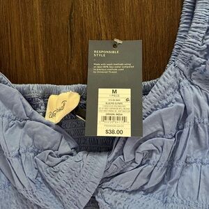 Periwinkle tiered dress